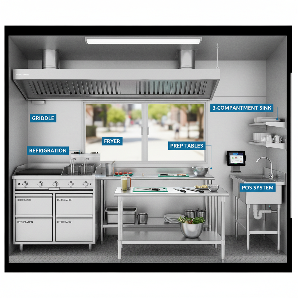 Food Truck Equipment Financing: Complete Equipment List, Costs, and Lender Comparison
