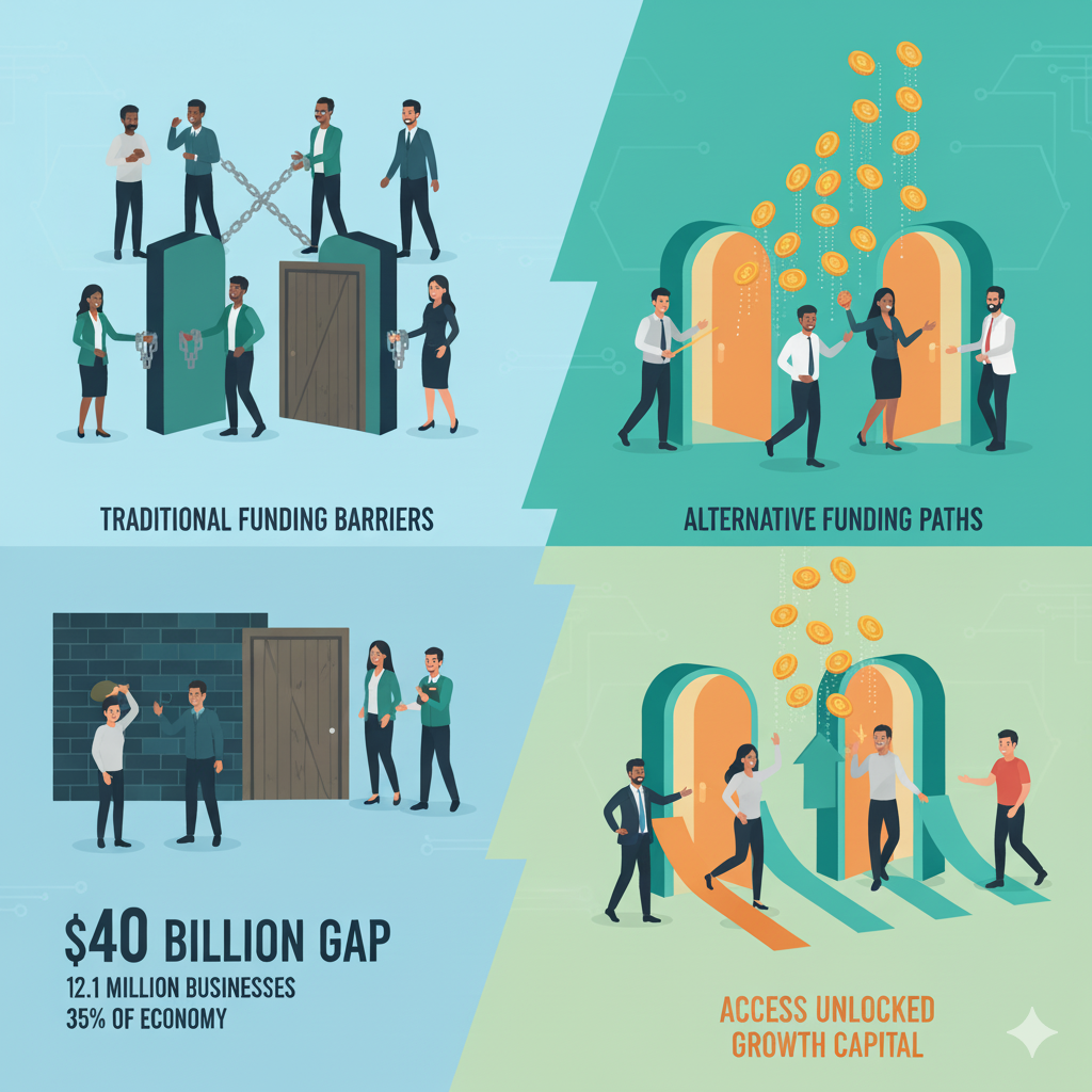 Minority Business Funding Gap: The $40 Billion Opportunity Nobody's Talking About